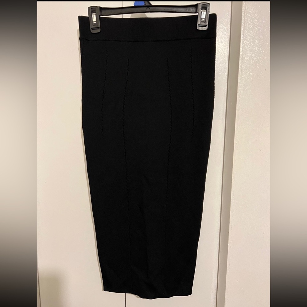 Alexander McQueen Knit Bodycon Skirt